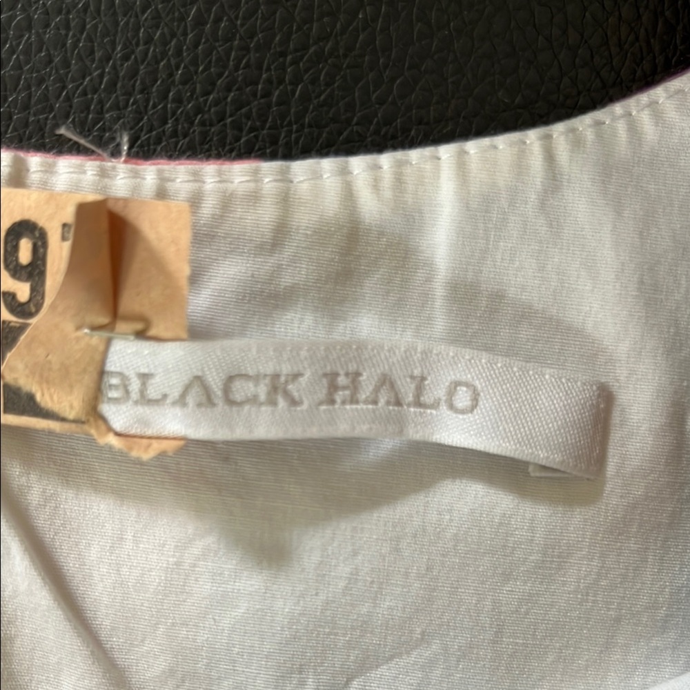 Black Halo Abstract Mini Dress US 8 - Picture 2 of 7